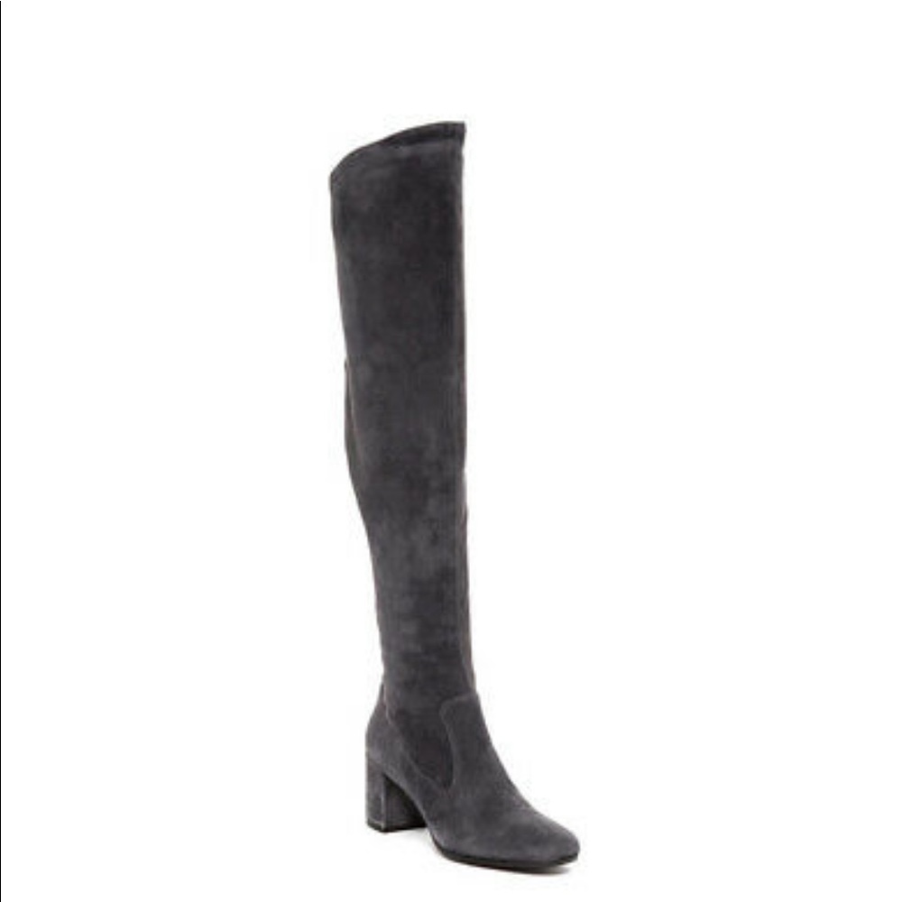 Vince
Blythe Suede 75mm Over-the-Knee Boot